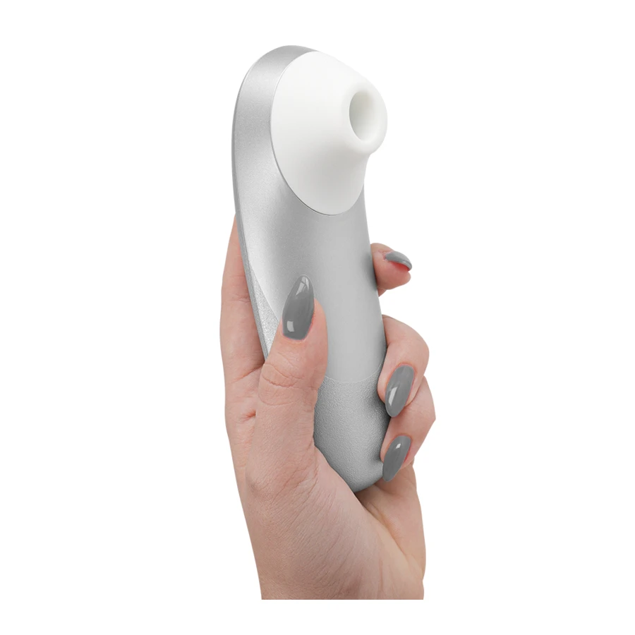 WOMANIZER - PRO VIBRANT CLITORAL STIMULATOR SILVER GREY